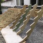 stair stringer deck