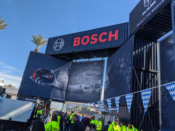 Bosch Tools Booth