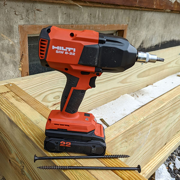 Hilti SIW 8-22 ½” Cordless Impact Wrench Review - Tool Box Buzz