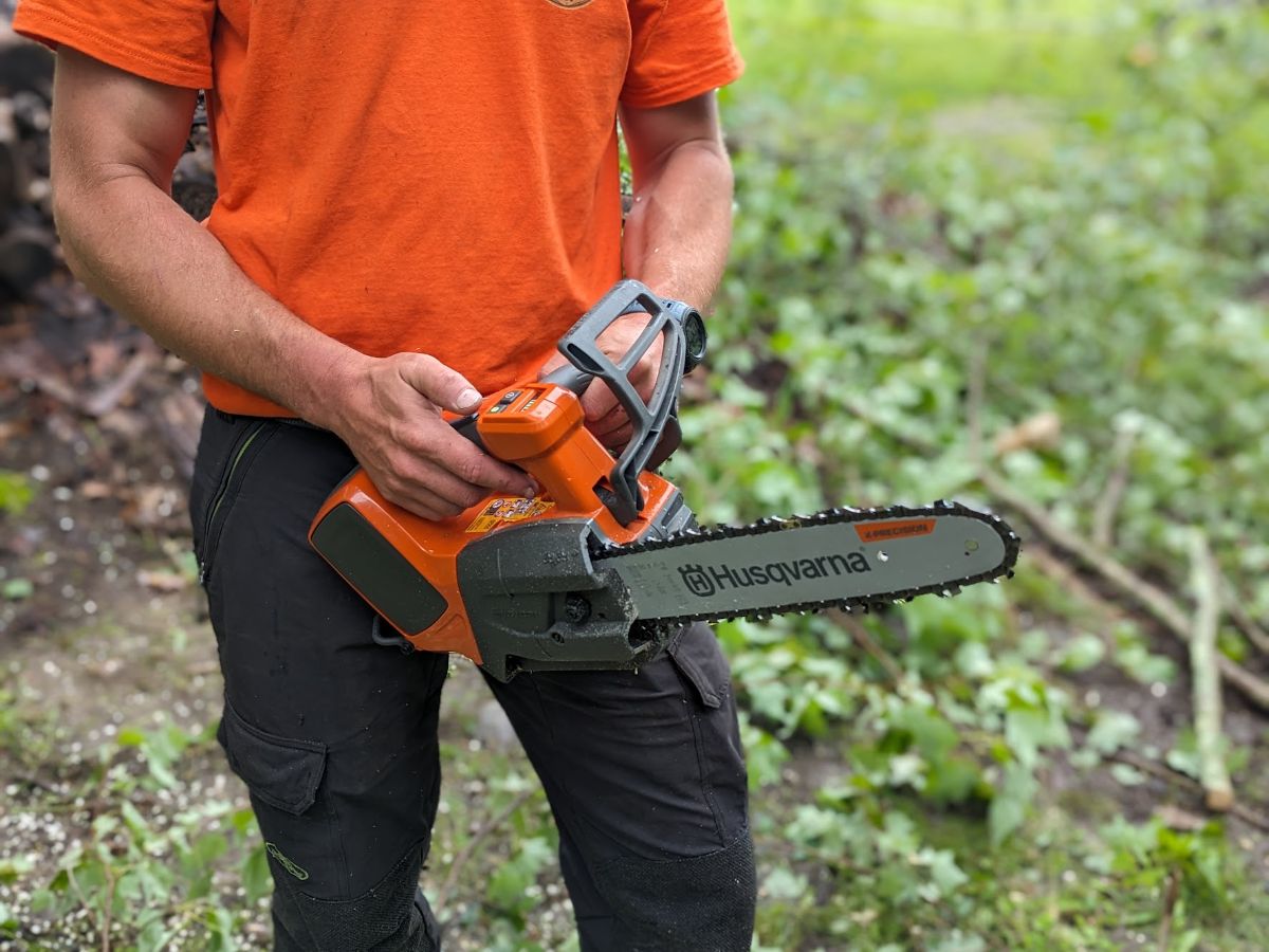 Battery Top-Handle Chainsaw H2H Review
