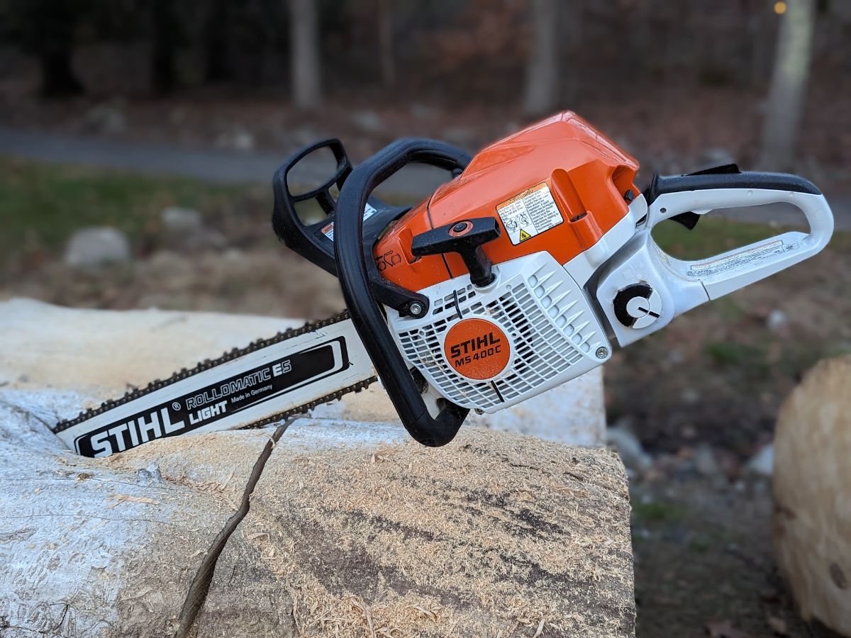 Stihl MS 400 C-M Chainsaw Review
